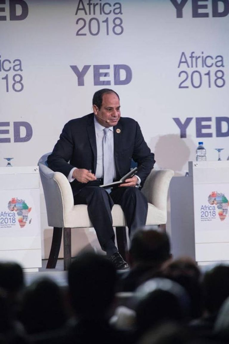 الرئيس المصري عبدالفتاح السيسي