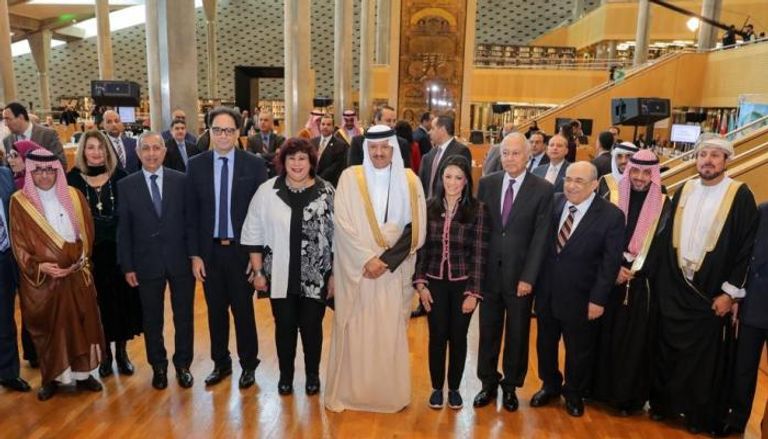 وزراء الثقافة والسياحة العرب في مكتبة الإسكندرية 