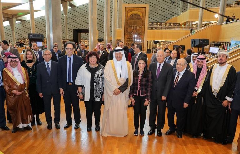 وزراء الثقافة والسياحة العرب في مكتبة الإسكندرية 