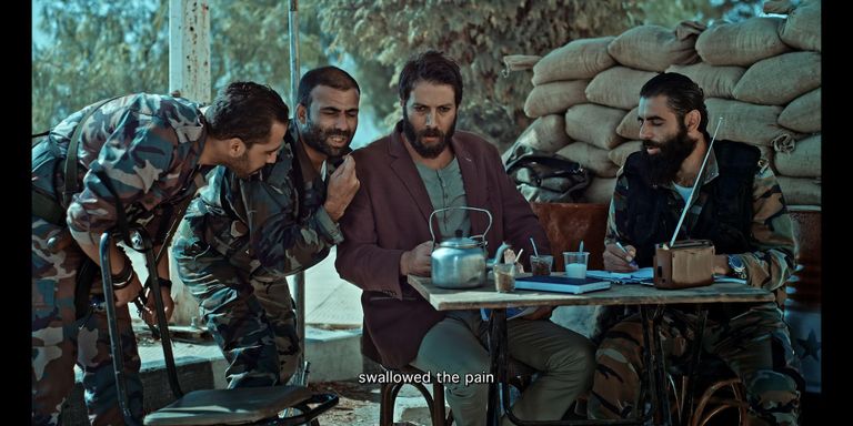 مشهد من فيلم "رجل وثلاثة أيام"