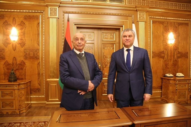 ليبيا وروسيا توقعان اتفاقا لتعزيز التعاون