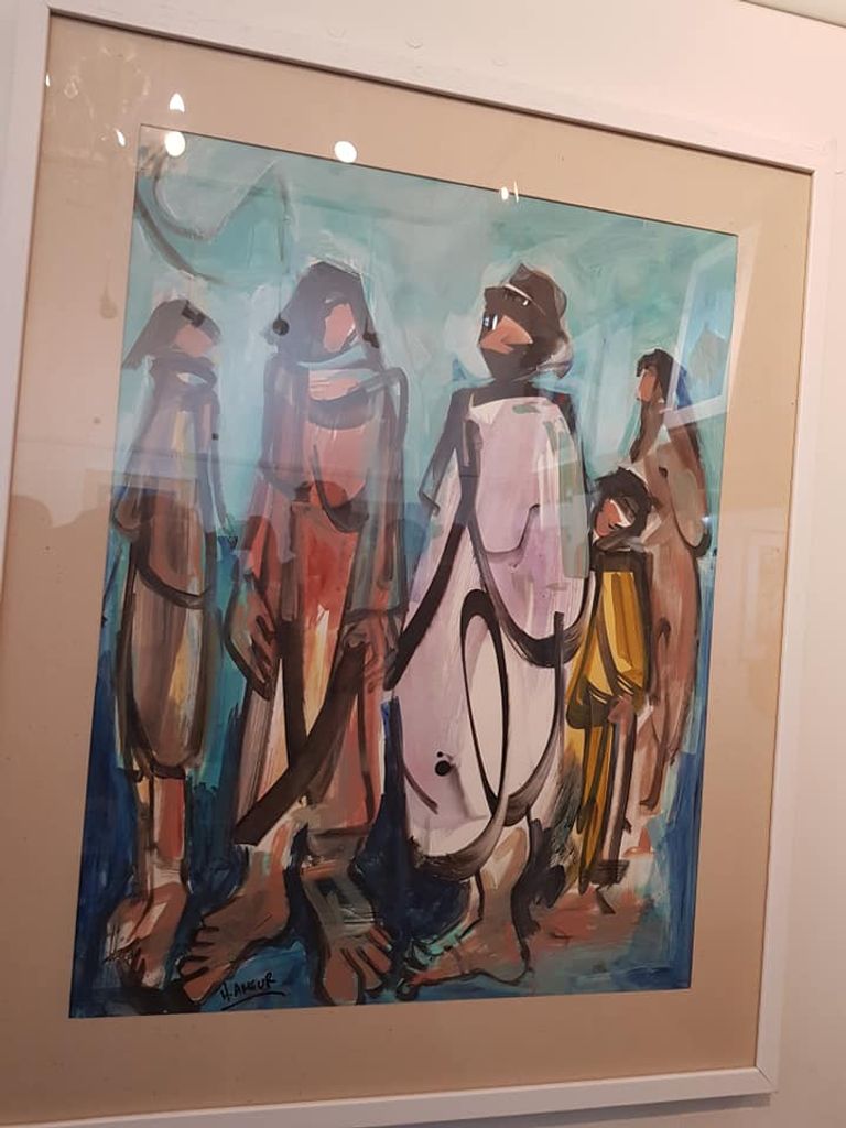 معرض "غرقى في البحر المتوسط" للفنان الجزائري عامر هاشمي معرض "غرقى في البحر المتوسط" للفنان الجزائري عامر هاشمي