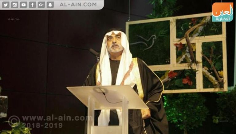 وزير التسامح الإماراتي خلال افتتاح القمة