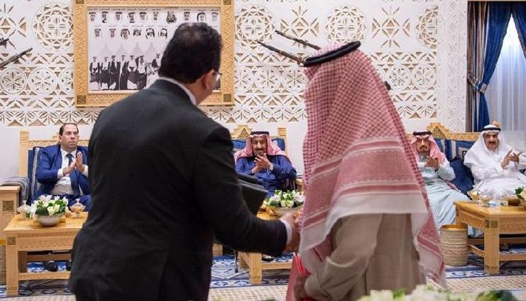جانب من إبرام الاتفاقيات بين السعودية وتونس