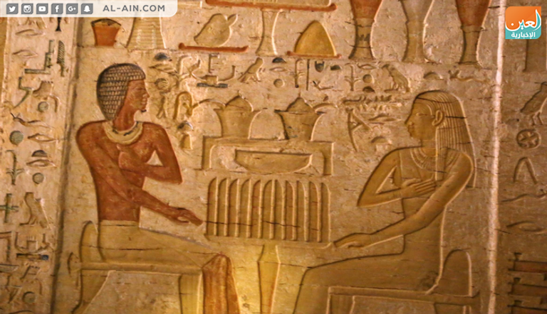 المقبرة الأثرية المكتشفة بمنطقة سقارة 