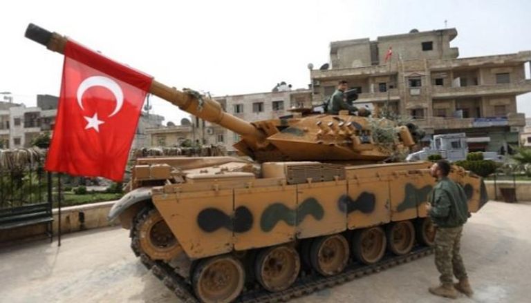 قوات تركية في مدينة عفرين السورية