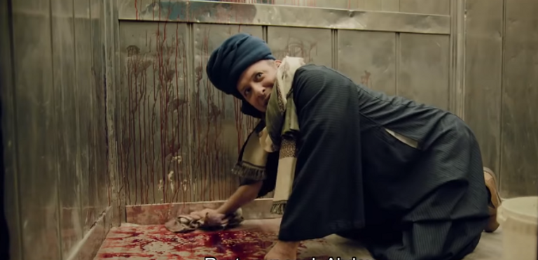 مشهد من فيلم "جريمة الإيموبيليا"