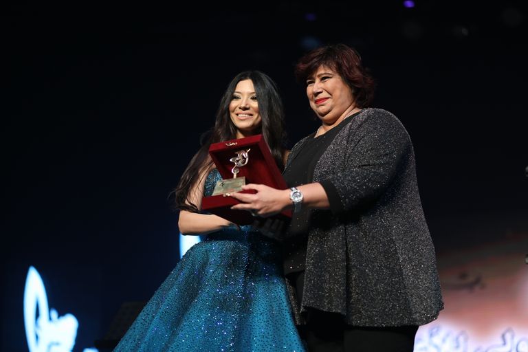 بالصور .. تكريم وعد وطلال مداح في مهرجان الإسكندرية الدولي للأغنية