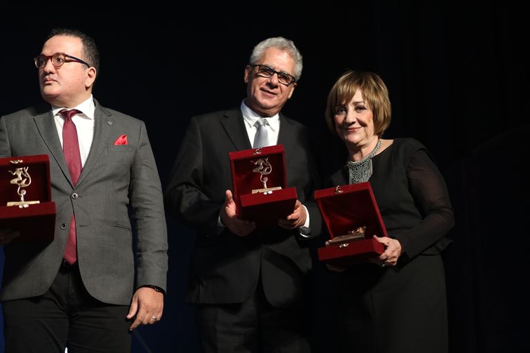 بالصور .. تكريم وعد وطلال مداح في مهرجان الإسكندرية الدولي للأغنية