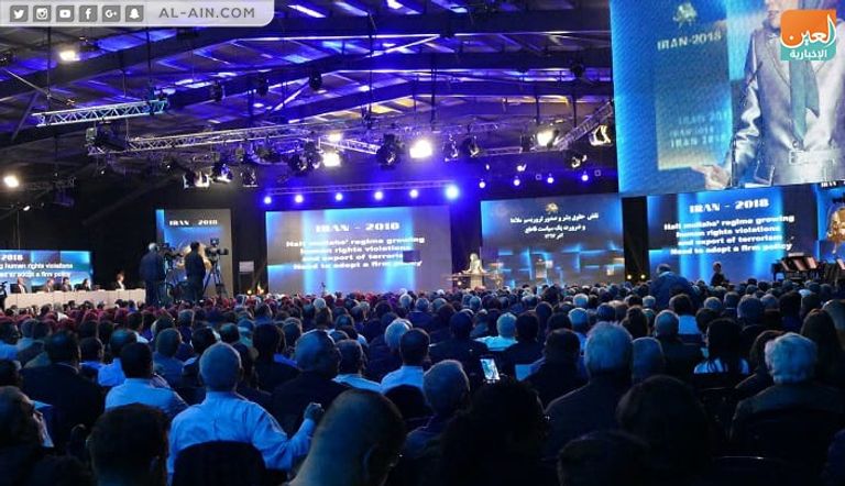 مؤتمر الجاليات الإيرانية في باريس