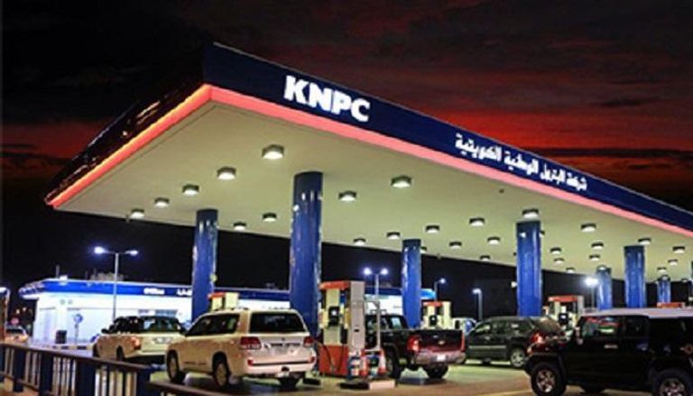 محطة وقود تتبع شركة البترول الوطنية الكويتية - أرشيفية 