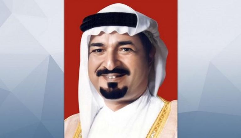 الشيخ حميد بن راشد النعيمي عضو المجلس الأعلى حاكم عجمان