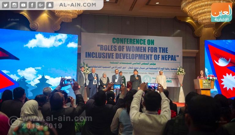 خلال مشاركة د. علي النعيمي في المؤتمر