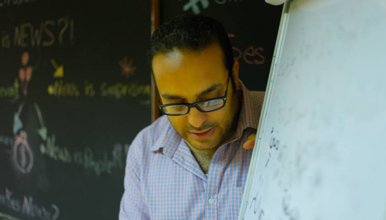 حسام مصطفى إبراهيم مؤسس مبادرة "اكتب صح" 