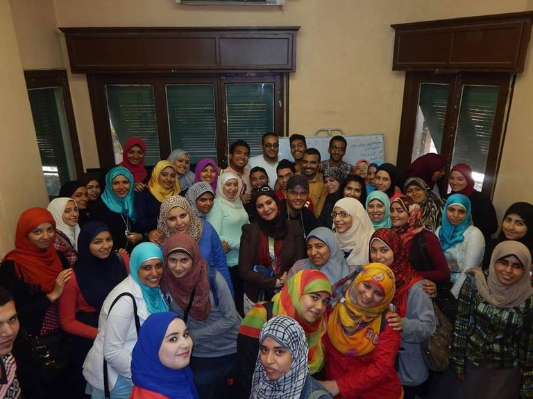 حسام مصطفى إبراهيم مؤسس مبادرة "اكتب صح"