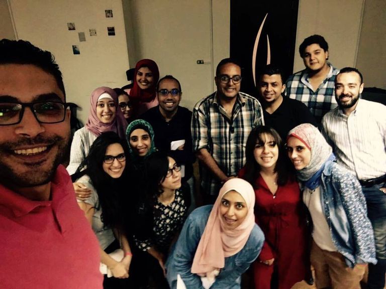 حسام مصطفى إبراهيم مؤسس مبادرة "اكتب صح"