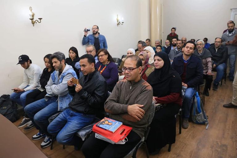 حفل توقيع رواية "حجر بيت خلاف"