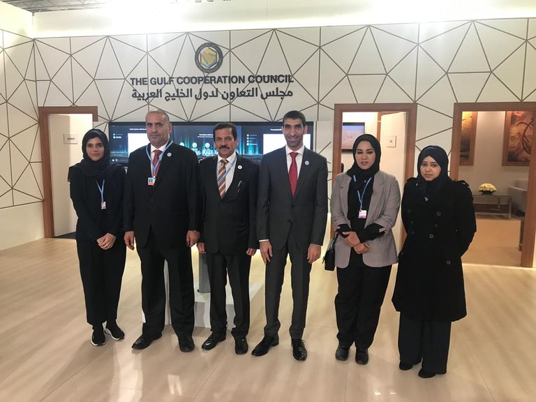 الدكتور ثاني بن أحمد الزيودي يتحدث خلال المؤتمر