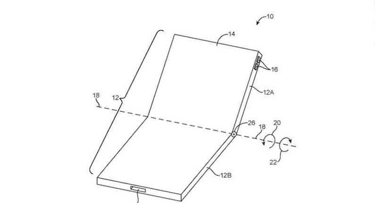 هاتف سامسونج القابل للطي