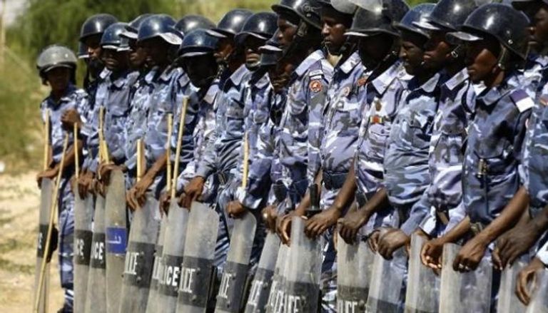 عناصر من الشرطة السودانية - أرشيفية