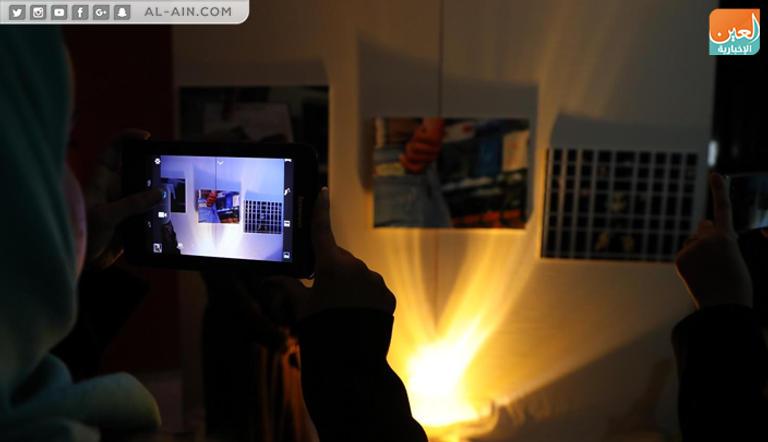 صور بعدسات الشباب في معرض "كواليس" بغزة. جانب من صور الشبان في معرض "كواليس" بغزة