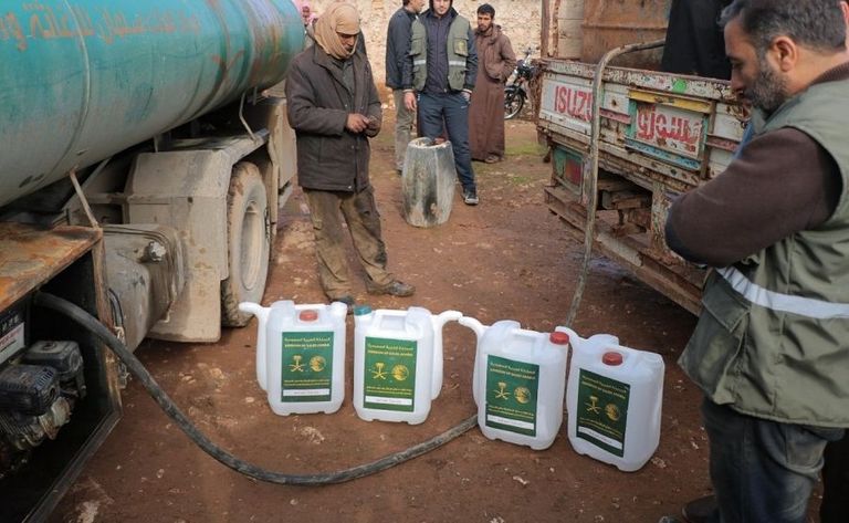 "سلمان للإغاثة" يقدم مساعدات لـ14 ألف سوري خلال النصف الأول من ديسمبر