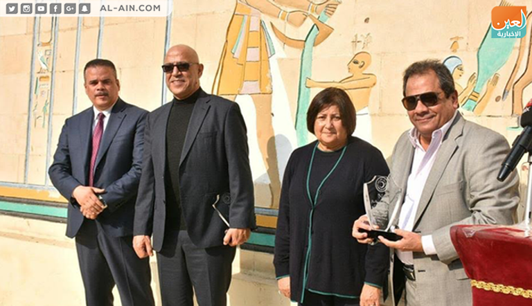 الهلال الأحمر المصري يكرم الممثل أشرف عبدالباقي