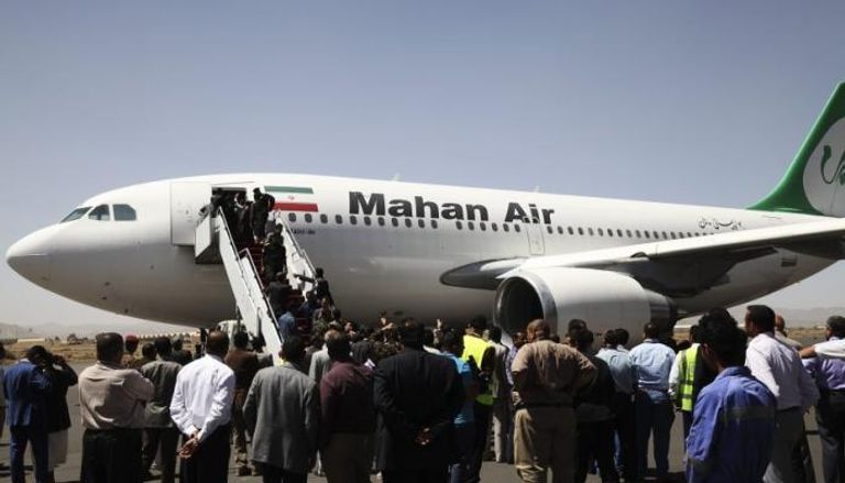 طائرة مملوكة لشركة ماهان الإيرانية - أرشيفية