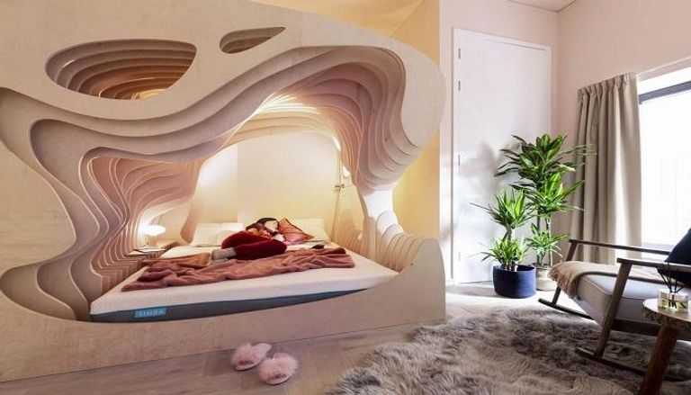فندق بريطاني يصمم غرف نوم شبيهة برحم الأم