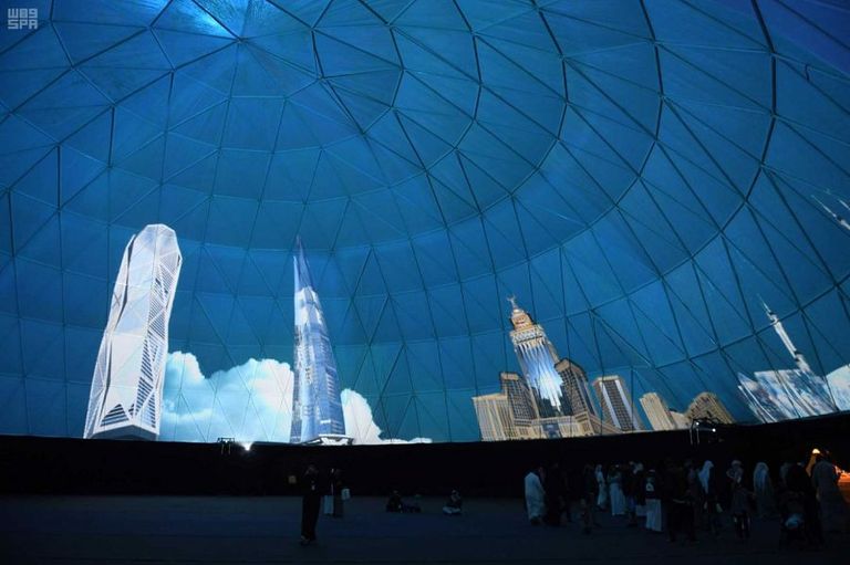 جانب من عروض هيئة الترفيه السعودية في مهرجان الجنادرية