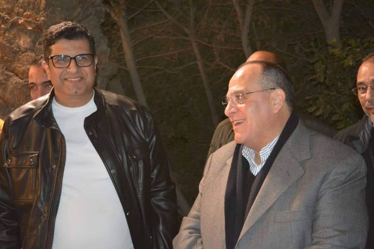 أحمد السقا يحتفل ببدء تصوير مسلسله الرمضاني "ولد الغلابة"