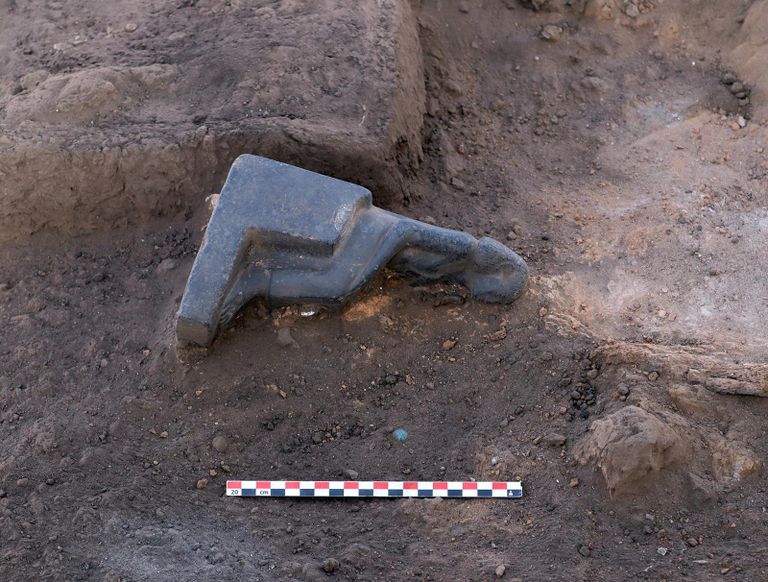 من اكتشافات البعثة الأثرية