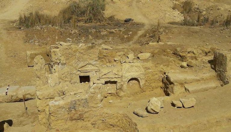 موقع سلام الأثري شرق واحة سيوة في مصر