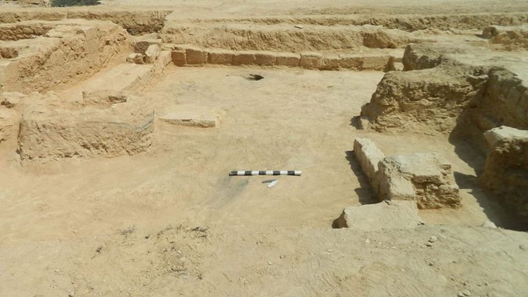 موقع سلام الأثري شرق واحة سيوة في مصر