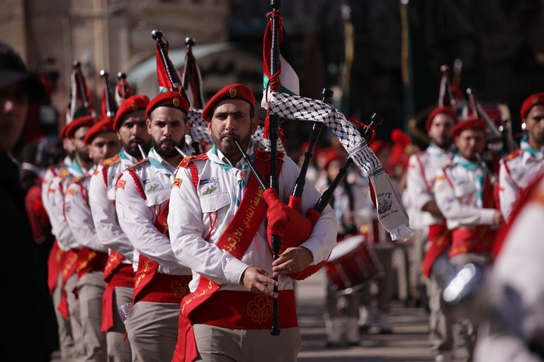 الاحتفالات في بيت لحم بعيد الميلاد