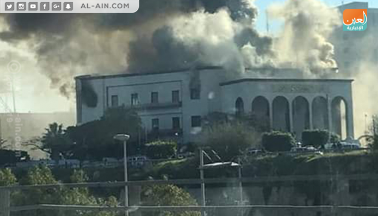 وزارة الخارجية في طرابلس بعد الهجوم عليها