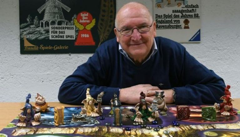 الألماني توم فيرنيك جمع 20 ألف لعبة لوحية