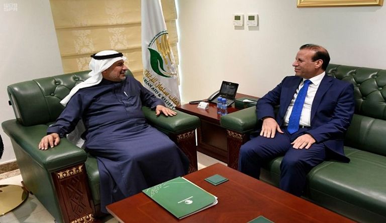 لقاء الربيعة بالسفير العراقي مساعدات مقدمة لأطفال سوريين