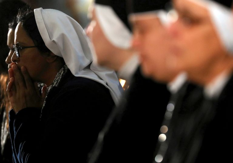 كاثوليك مصر يحتفلون بعيد الميلاد 