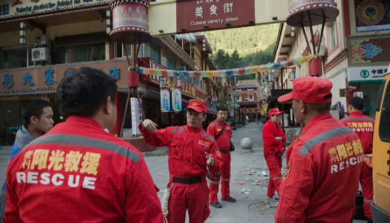 أجهزة الإطفاء في بكين هرعت للسيطرة على الحريق - أرشيفية