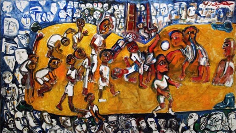 الفنان التشكيلي جورج بهجوري