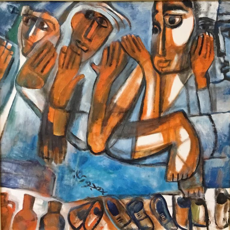 الفنان التشكيلي جورج بهجوري