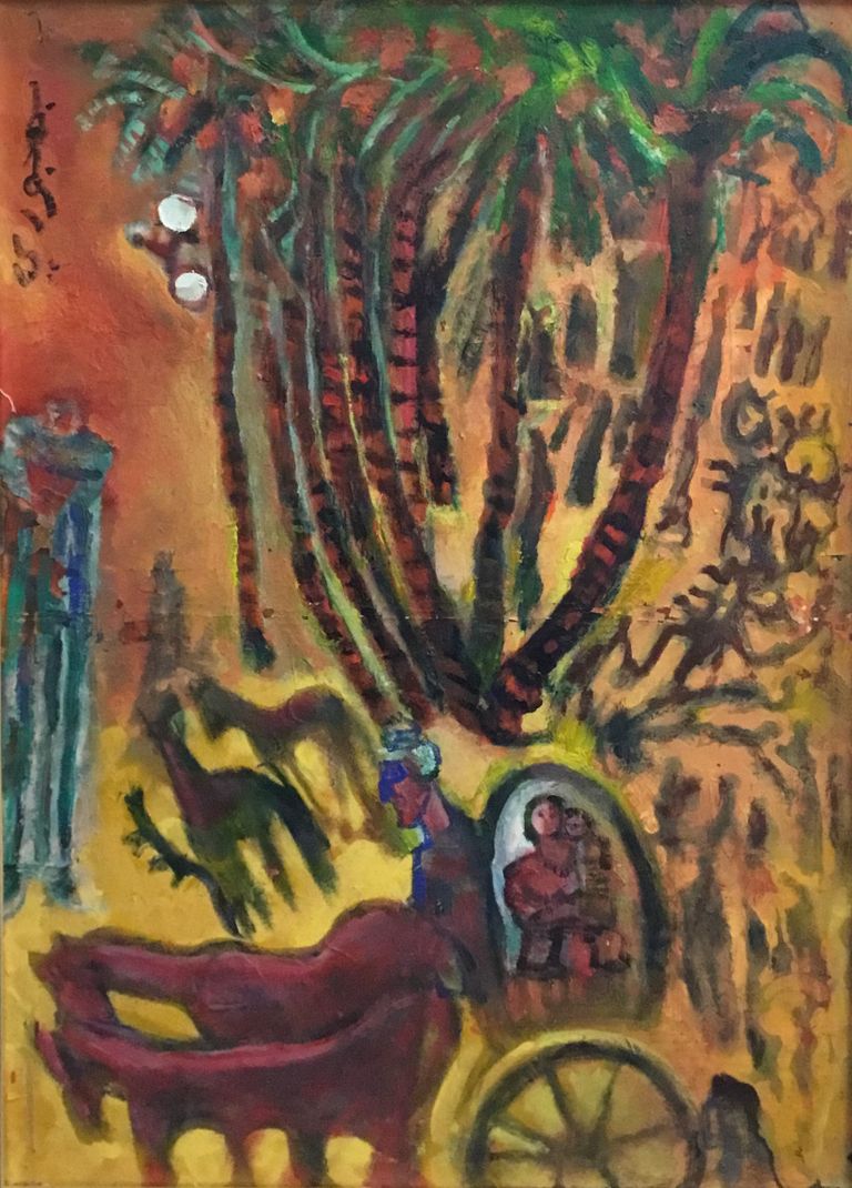 الفنان التشكيلي جورج بهجوري