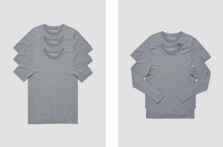 الملابس مصنعة من مواد معاد تدويرها