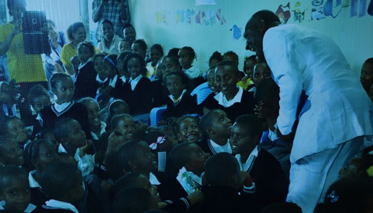 الإثيوبي بلاتشوا جيرما صاحب الرقم القياسي لأطول ضحكة