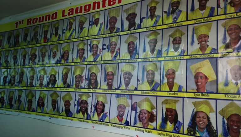 الإثيوبي بلاتشوا جيرما صاحب الرقم القياسي لأطول ضحكة