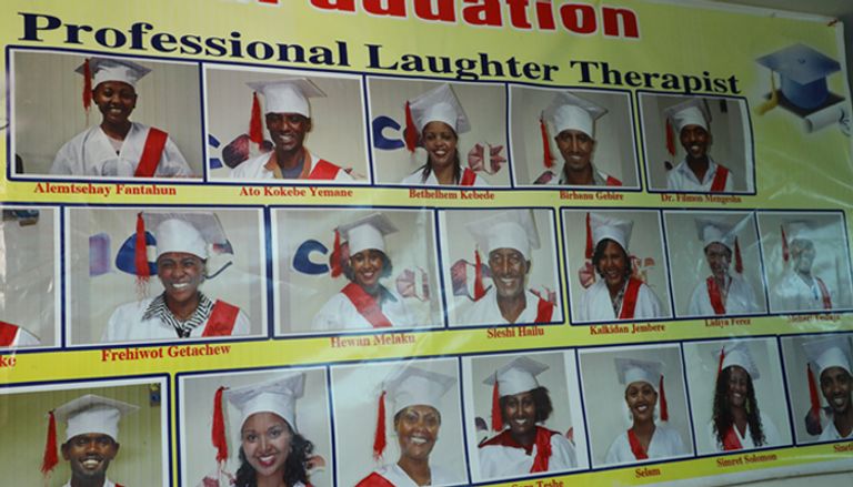 الإثيوبي بلاتشوا جيرما صاحب الرقم القياسي لأطول ضحكة