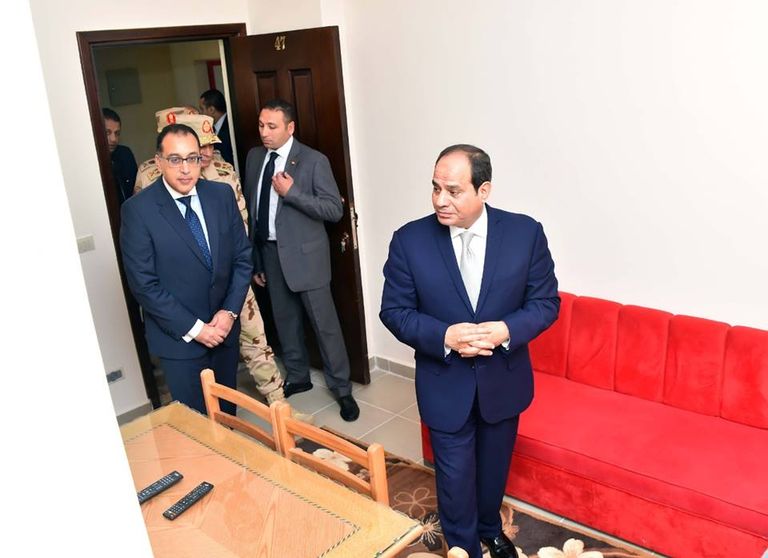 الرئيس السيسي يفتتح مدينة "بشائر الخير - 2"