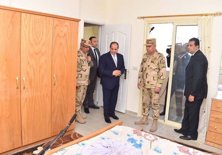 الرئيس السيسي يفتتح مدينة "بشائر الخير - 2"