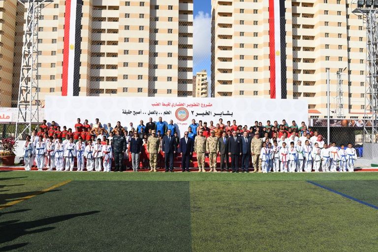 الرئيس السيسي يفتتح مدينة "بشائر الخير - 2"